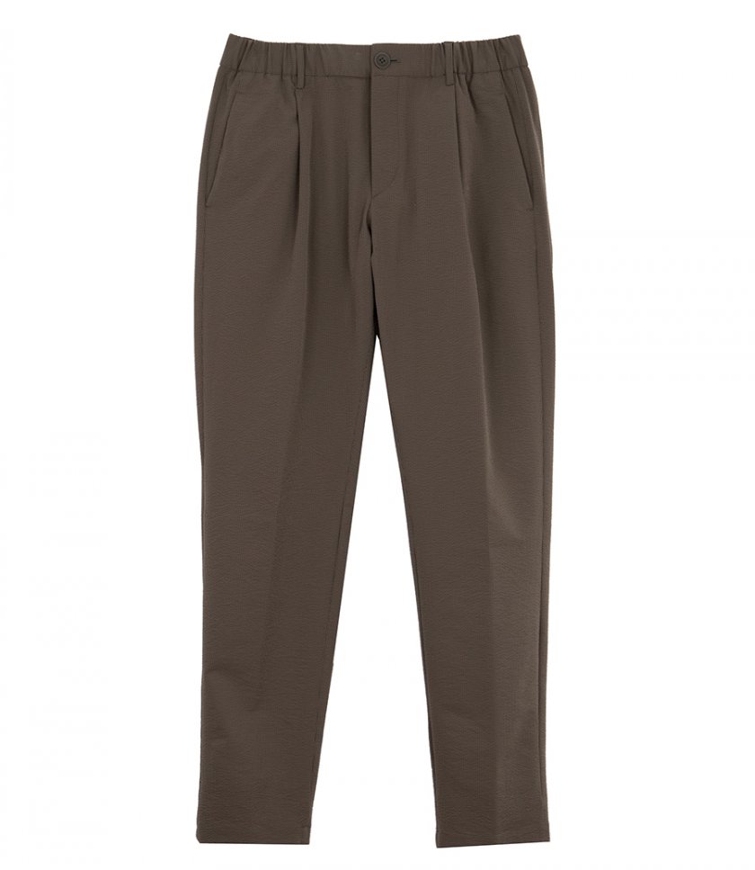 JUST IN - SEER-CREASE TROUSERS