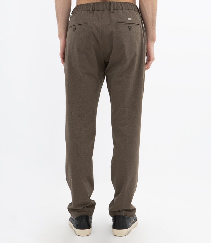 SEER-CREASE TROUSERS