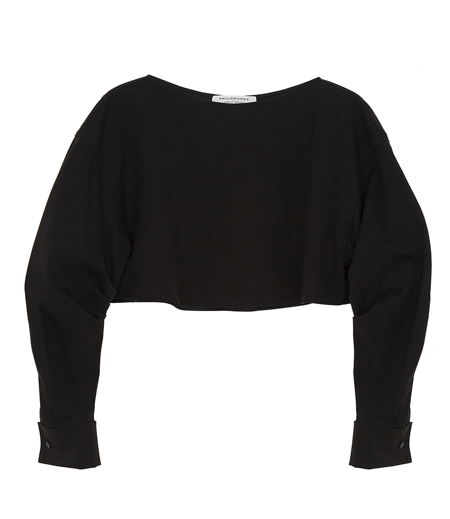 PHILOSOPHY DI LORENZO SERAFINI - OTTOMAN CROP TOP