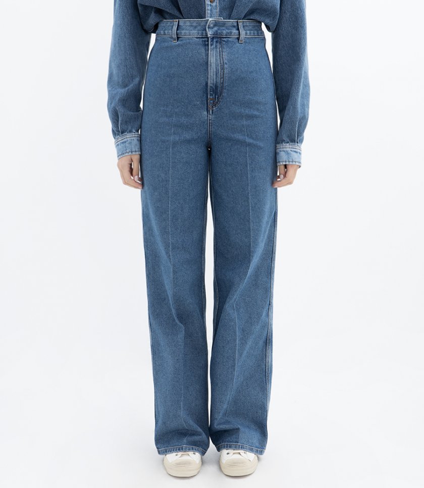 DENIM COMFORT TROUSERS