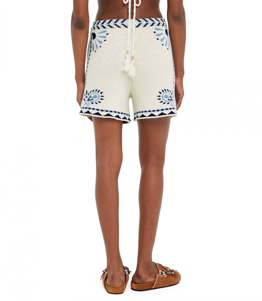 WILD WONDER FOULARD SHORTS