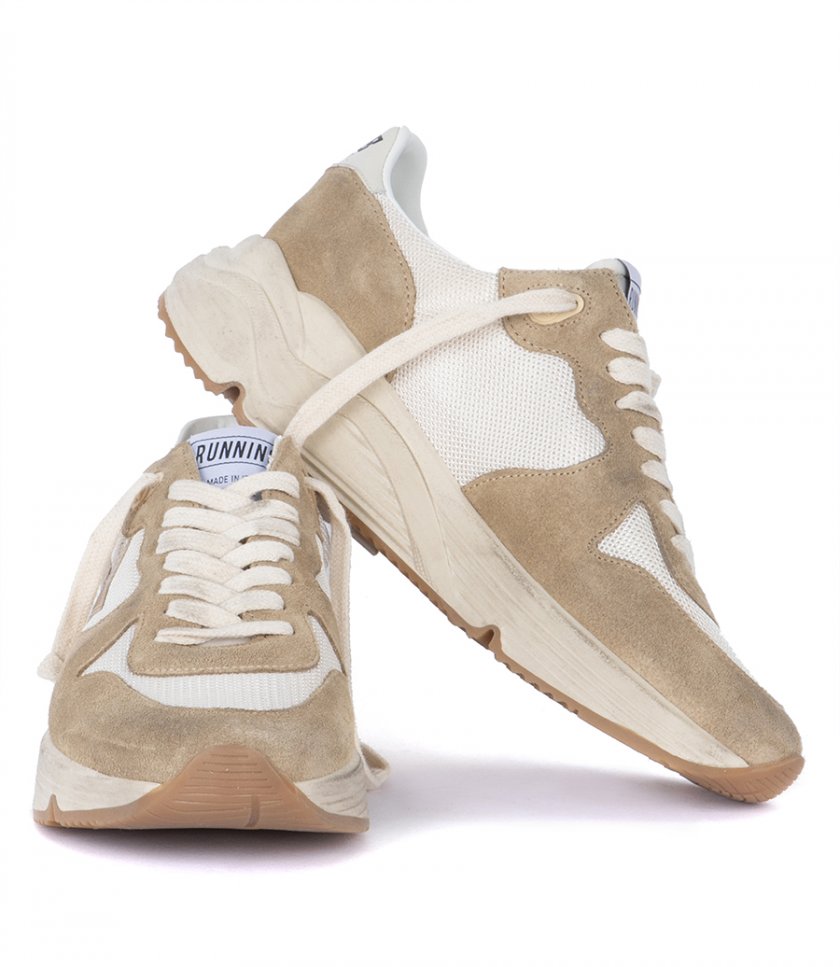 RUNNING SOLE NET UPPER SUEDE TOE