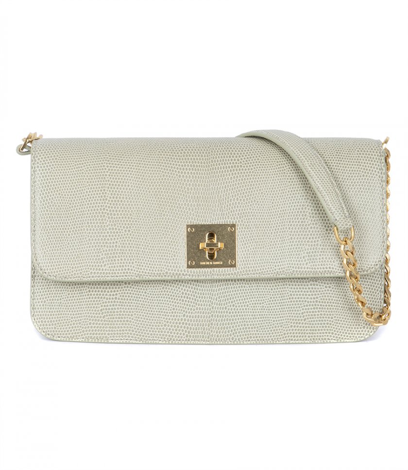 JUST IN - GIOIA BAG TEJUS BODY GOLD METAL DETAILS