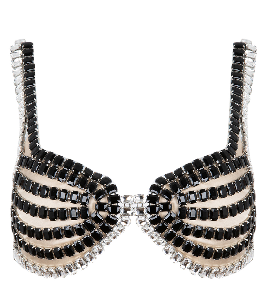 NUE - BLACK QUARTZ BRA