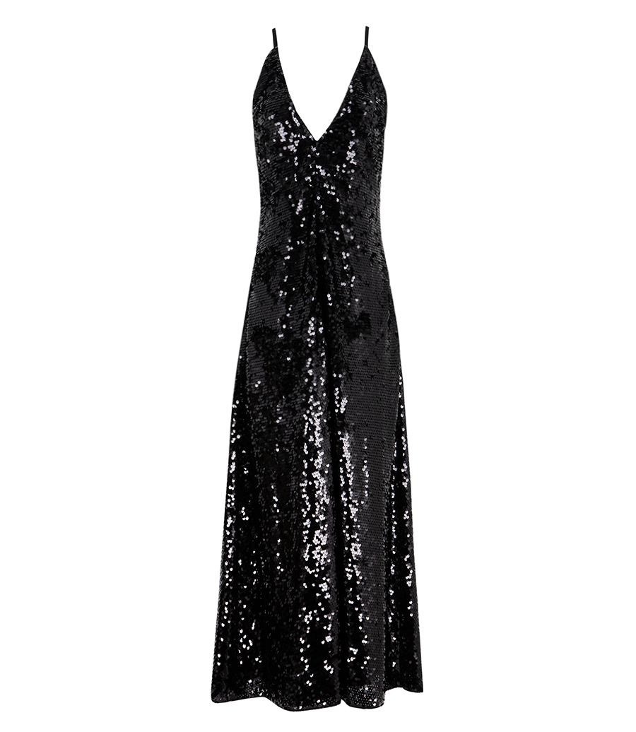 PHILOSOPHY DI LORENZO SERAFINI - LONG DRESS IN PAIGETTES