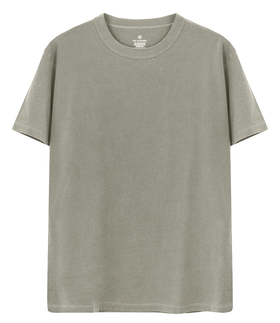 SAVE KHAKI - ORGANIC RECYCLED JERSEY TEE