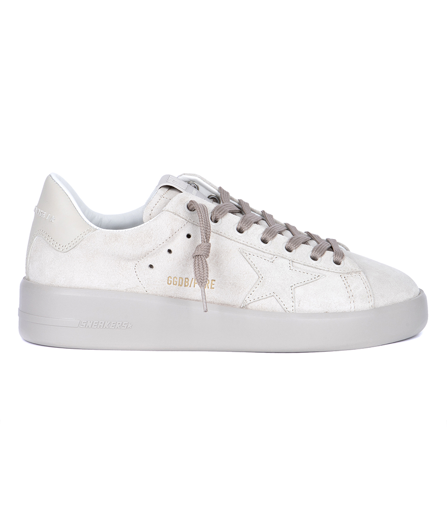 GOLDEN GOOSE  - PURE STAR WITH LEATHER HEEL