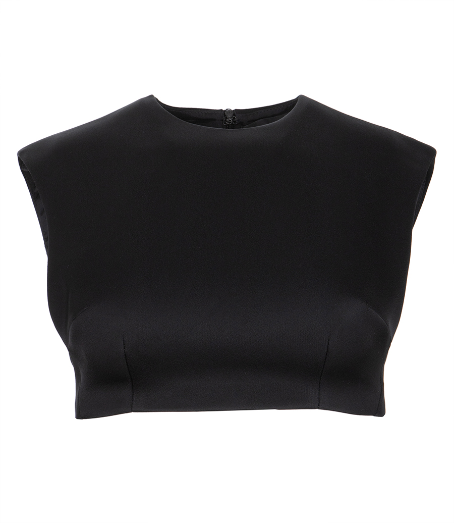 DAVID KOMA - SLEEVELESS CROP TOP