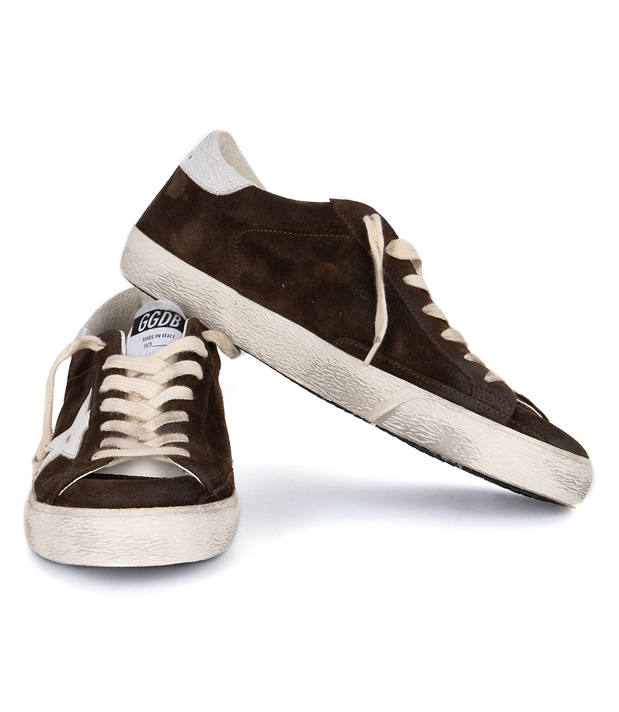 BROWN SUEDE SUPER-STAR