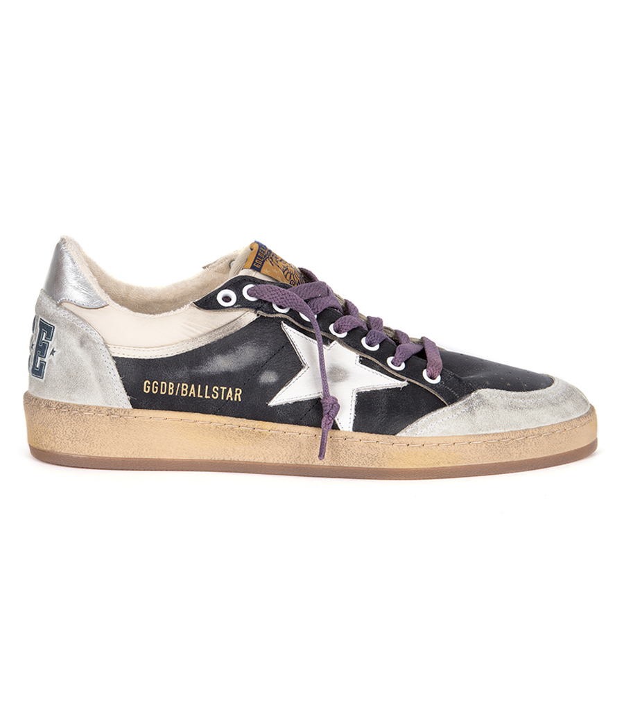 GOLDEN GOOSE  - VINTAGE LEATHER  BALL STAR