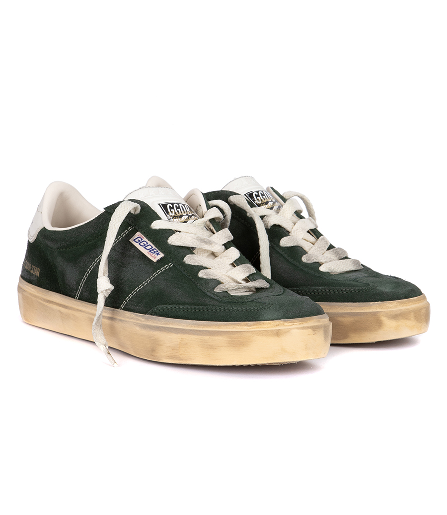 GREEN SUEDE SOULSTAR