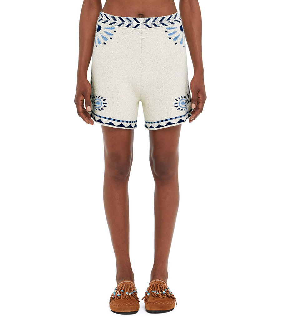 WILD WONDER FOULARD SHORTS