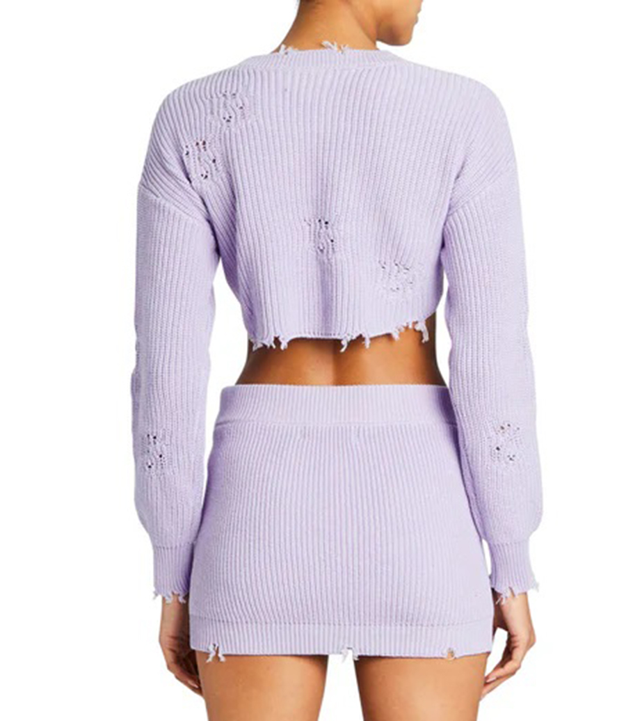 CROPPED DEVIN SWEATER