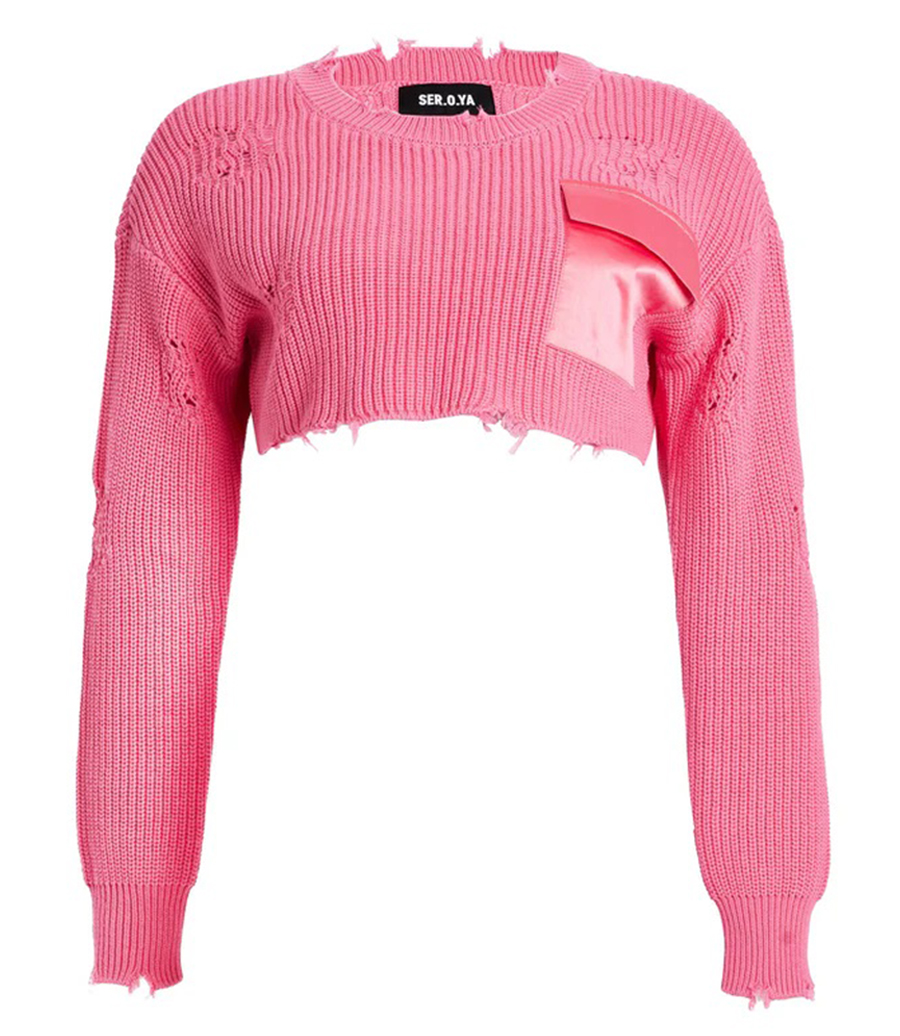 SER.O.YA - CROPPED DEVIN SWEATER