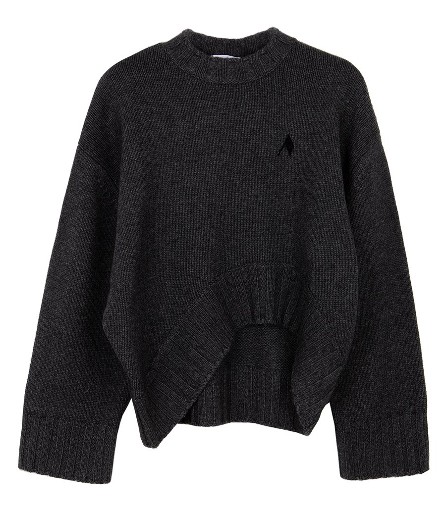 THE ATTICO - SWEATER JACQUARD MERINOS