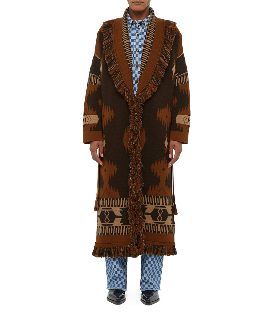 ICON JAQUARD COAT