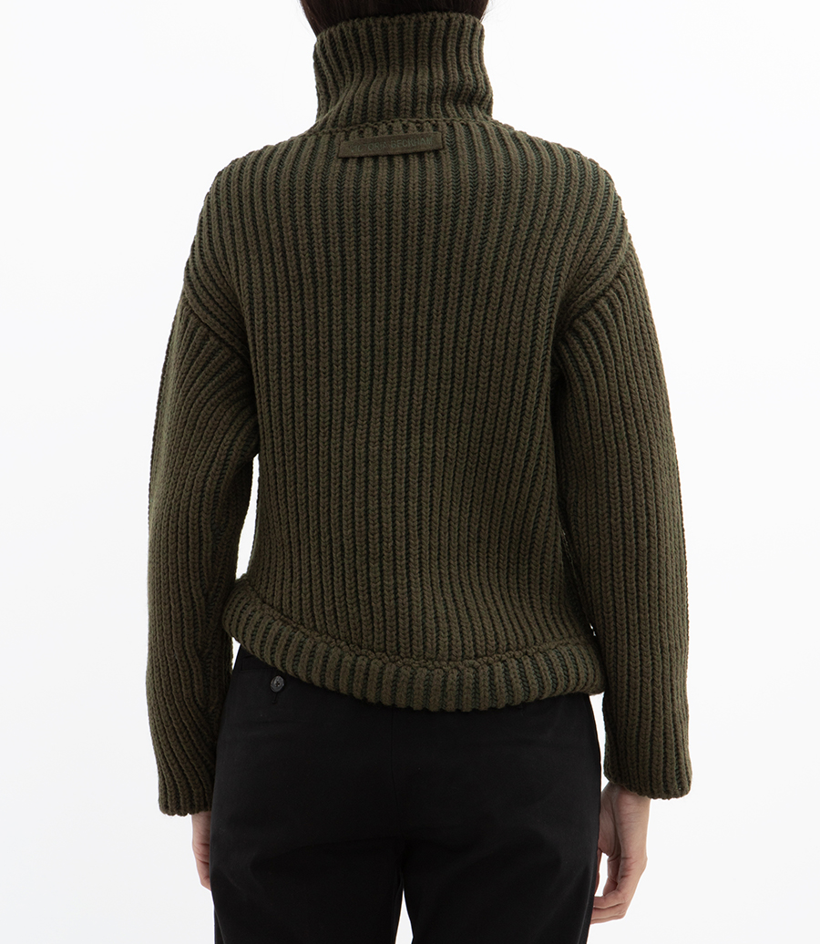 HIGH NECK KNIT JUMPER