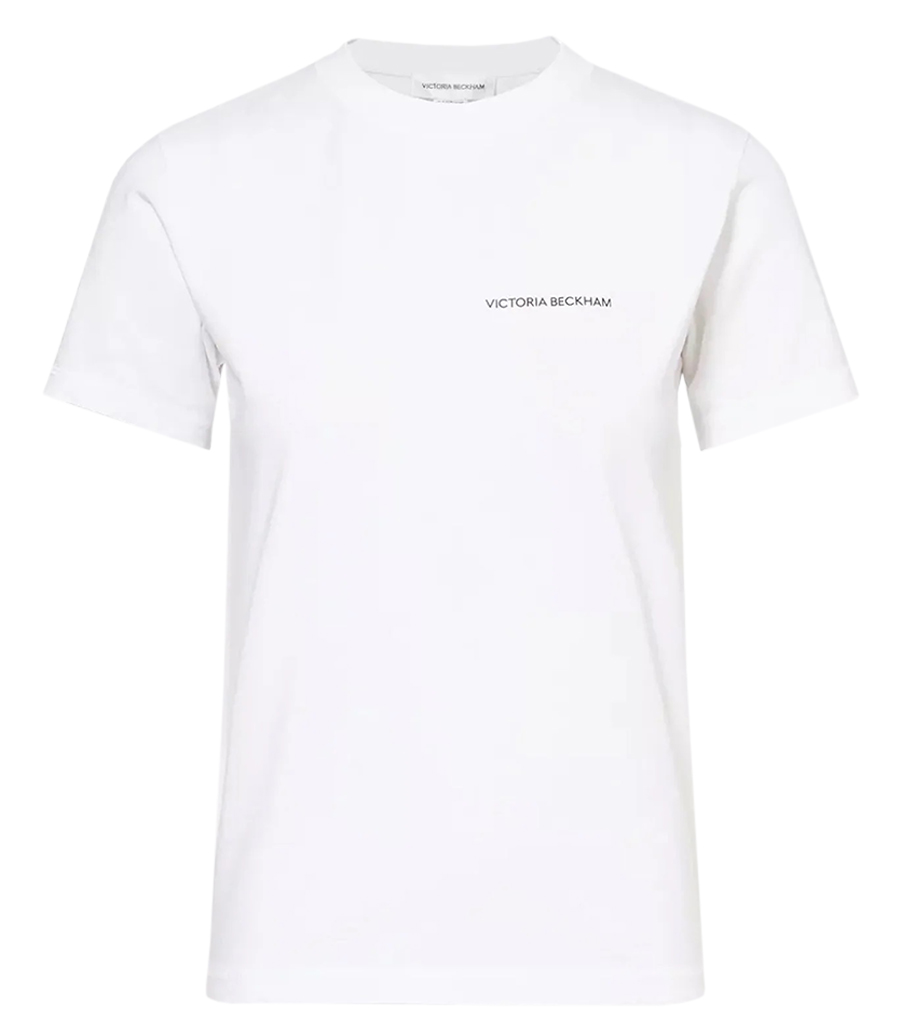 VICTORIA BECKHAM - SHRUNKEN LOGO TEE