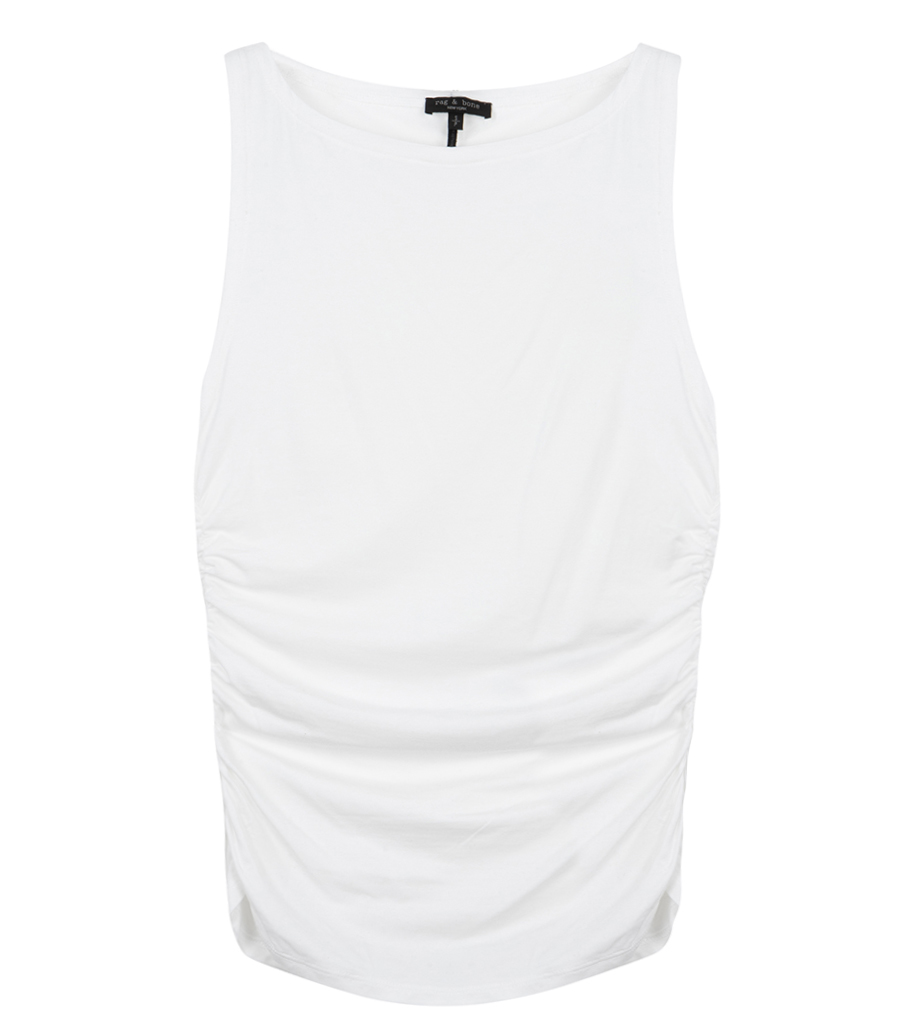 RAG & BONE - LUCA SHIRRED TANK