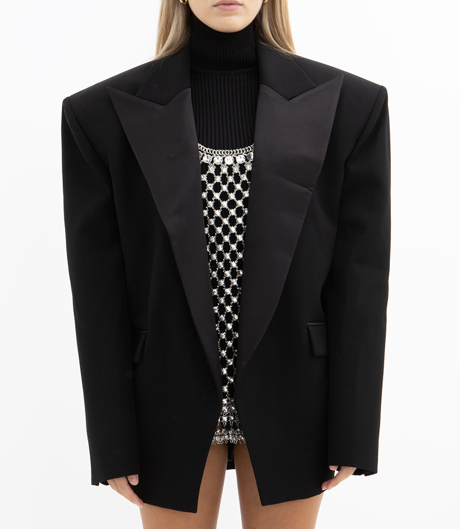 OVERSIZED TUXEDO BLAZER