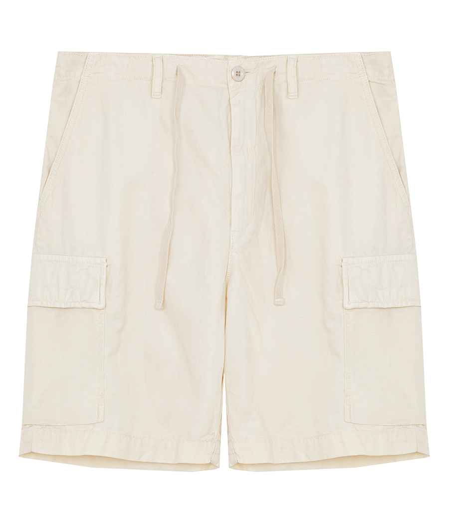 HARTFORD - TYLER LINEN CARGO SHORTS