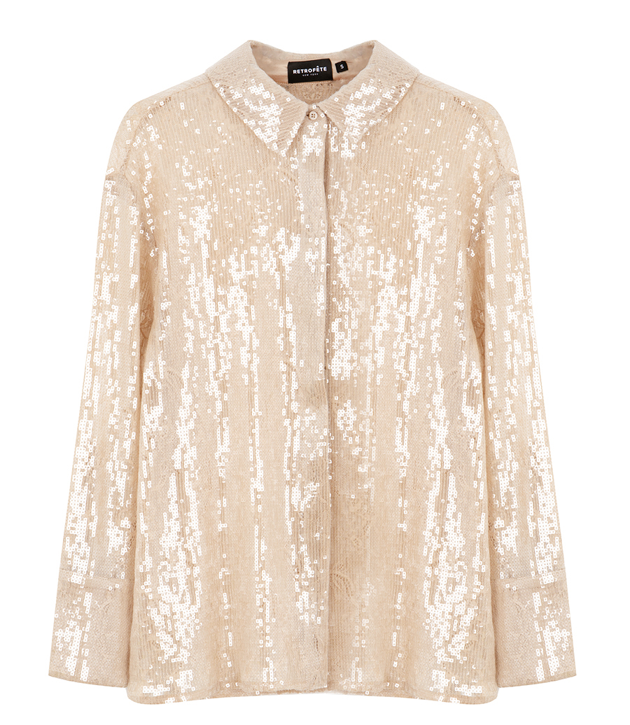 RETROFETE - ARIANNA SEQUIN SHIRT