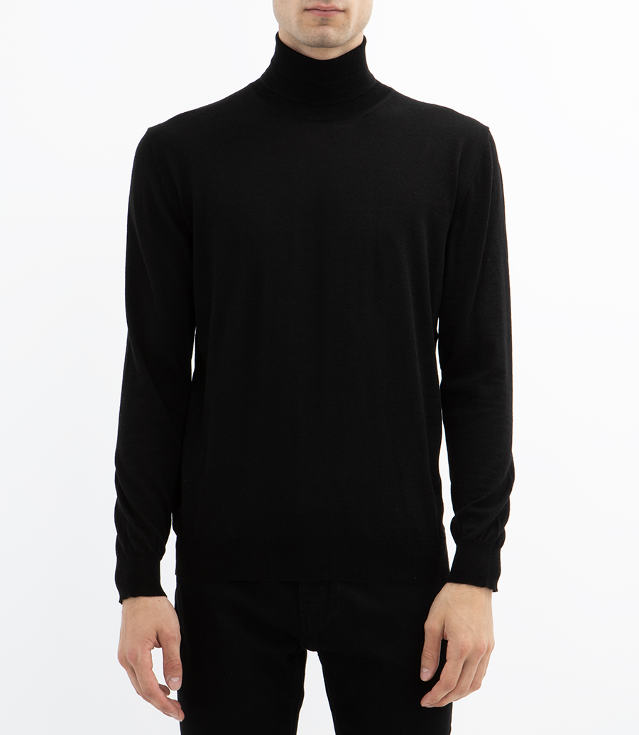 MERINO ROLL NECK PULLOVER