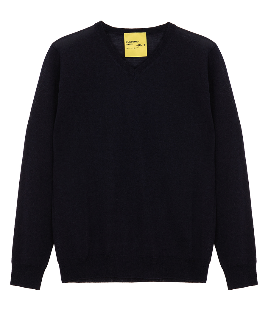 BF KNITWEAR - V NECK SWEATER