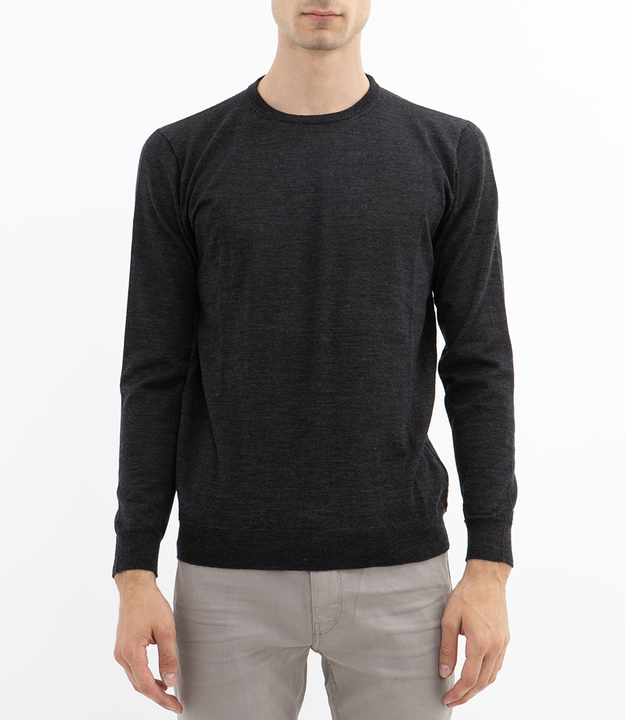 CREW NECK MERINO SWEATER