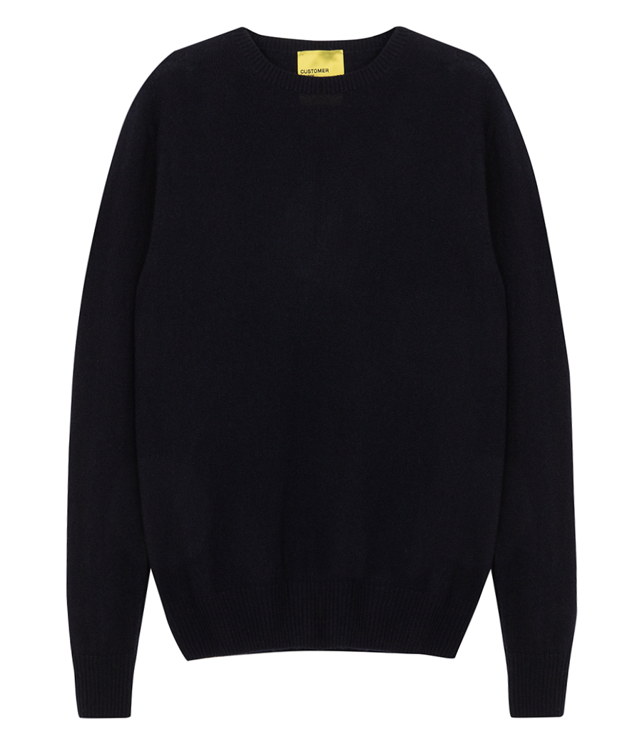 BF KNITWEAR - CREW CASHMERE SWEATER