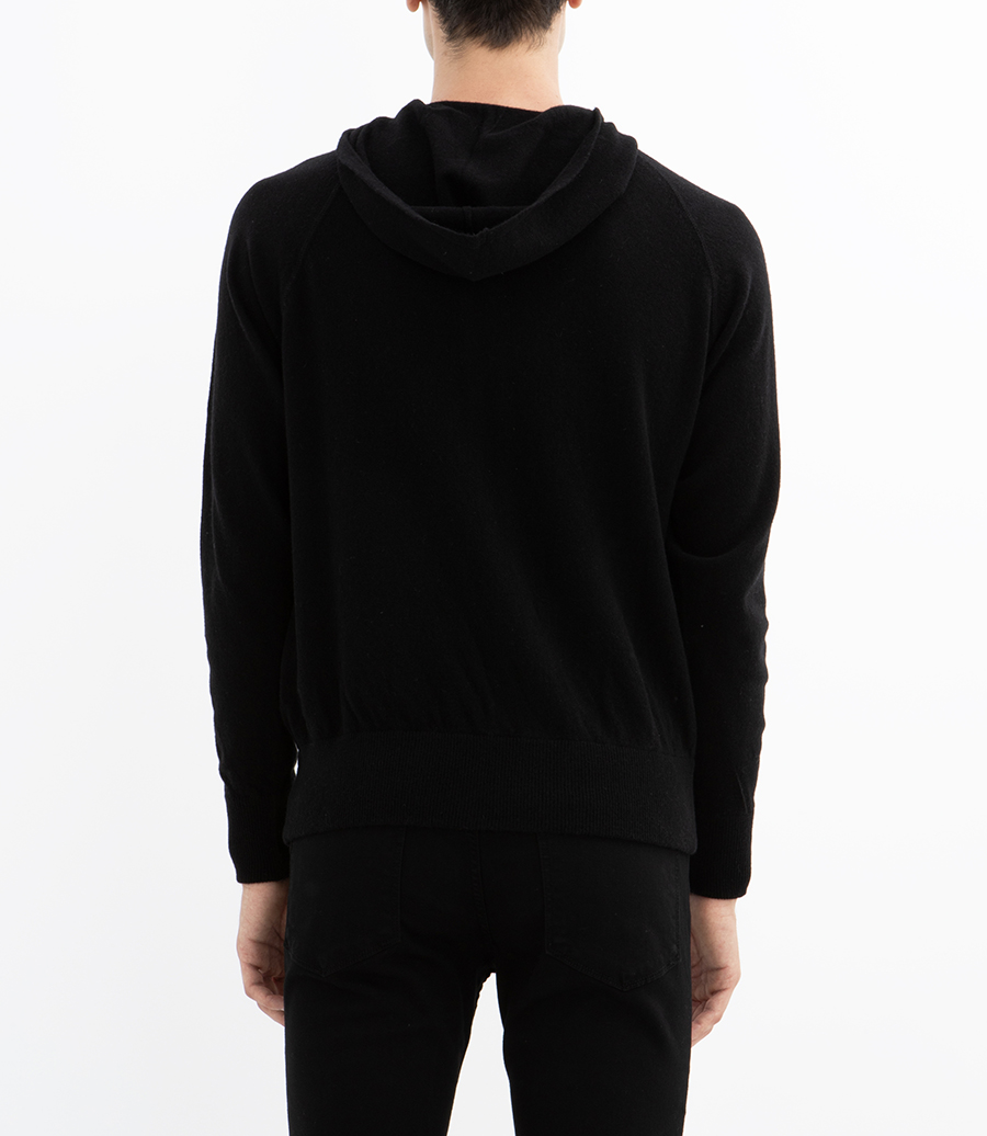 CASHMERE ZIP HOODIE