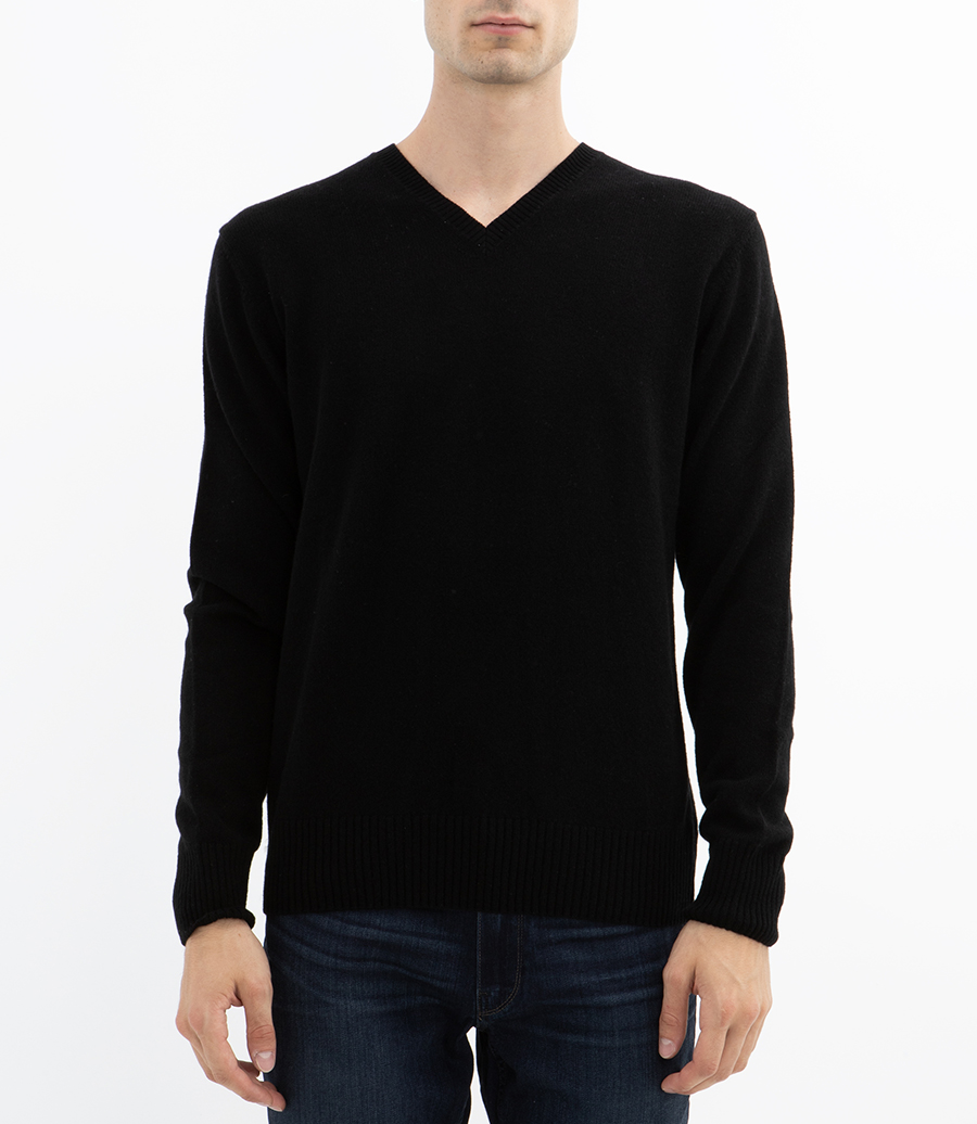 CASHMERE V NECK SWEATER