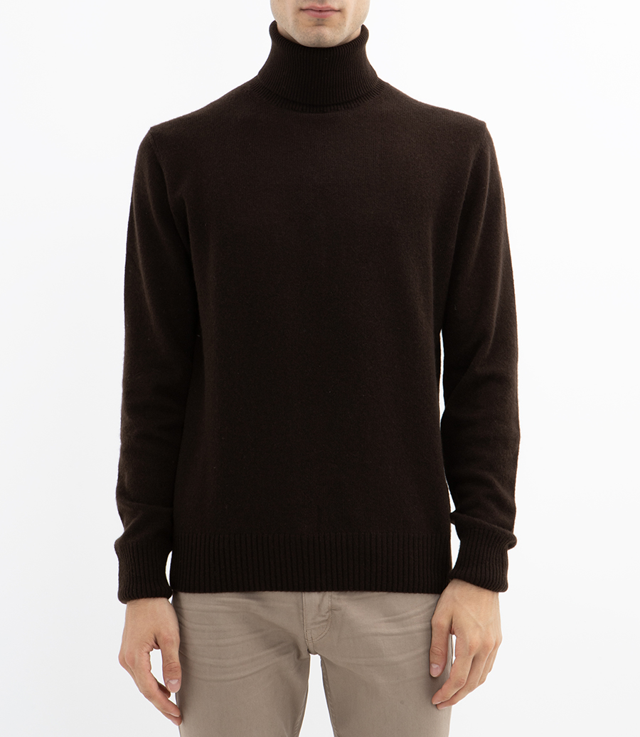 CASHMERE ROLL NECK