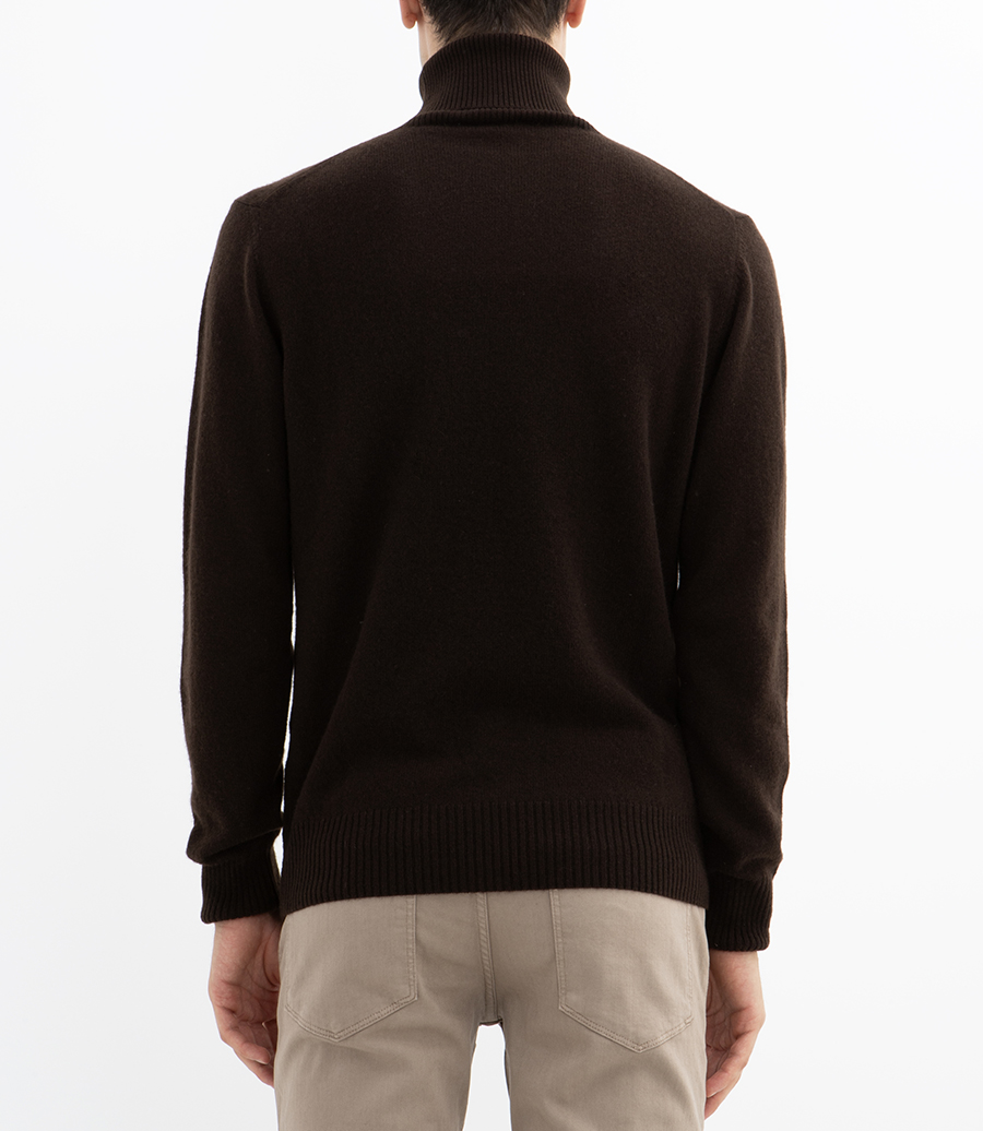 CASHMERE ROLL NECK