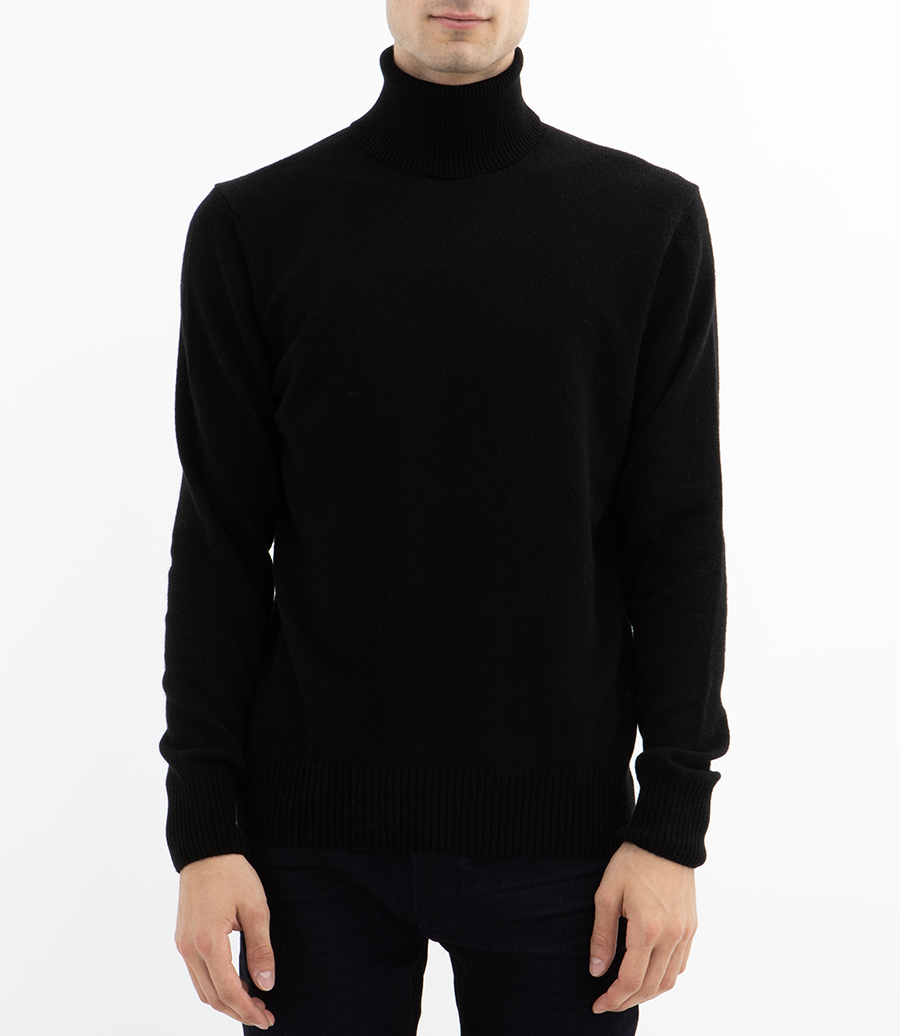 CASHMERE ROLL NECK