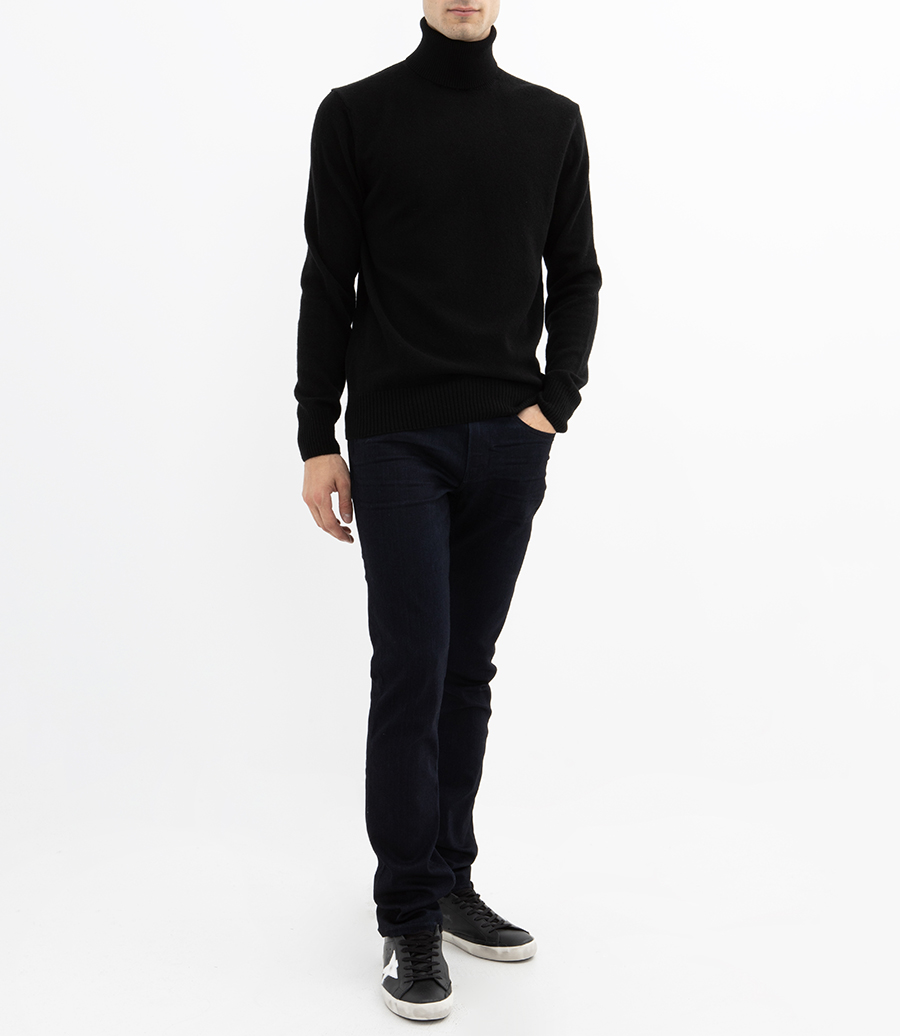 CASHMERE ROLL NECK