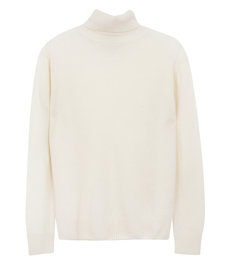 BF KNITWEAR - CASHMERE ROLL NECK