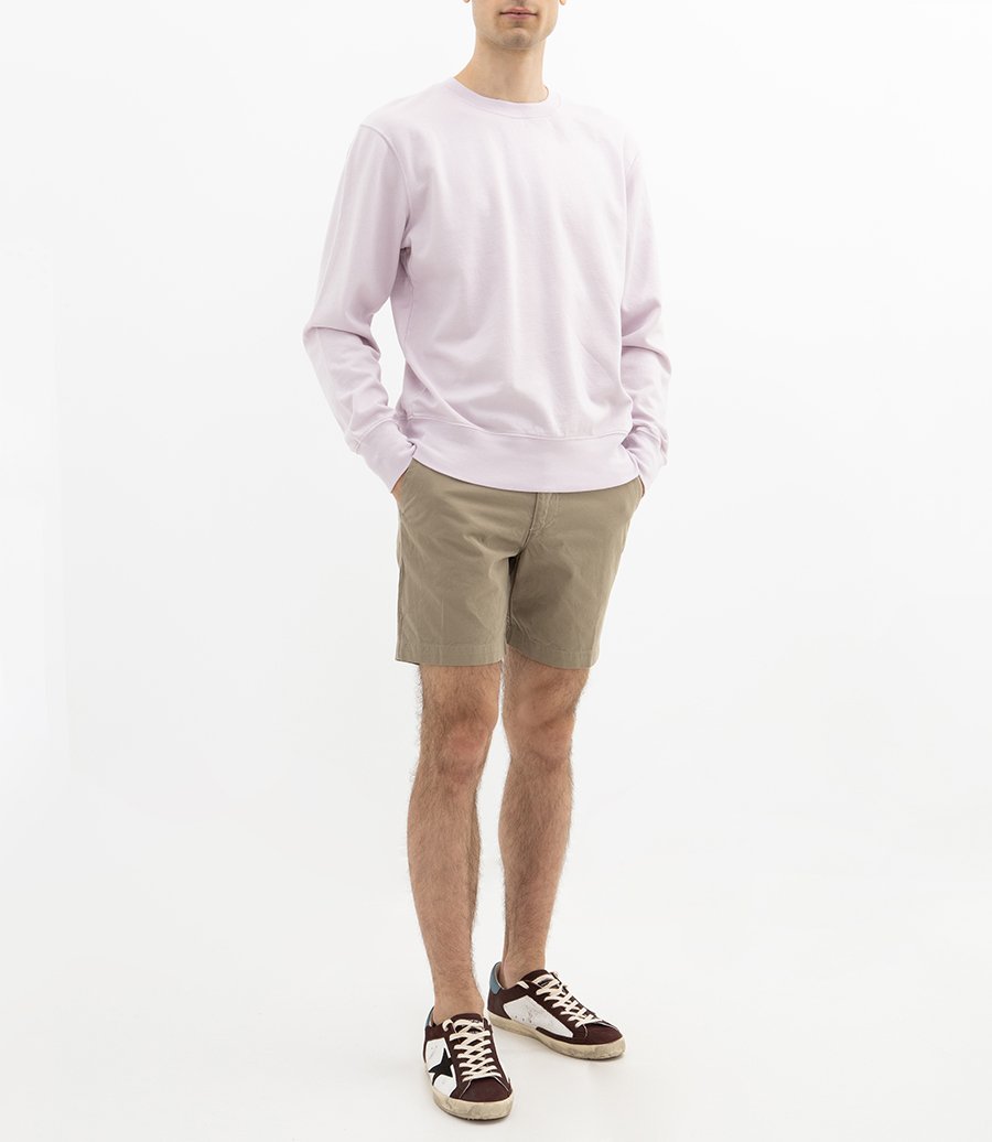 LS SUPIMA FLEECE CREW SWEATSHIRT