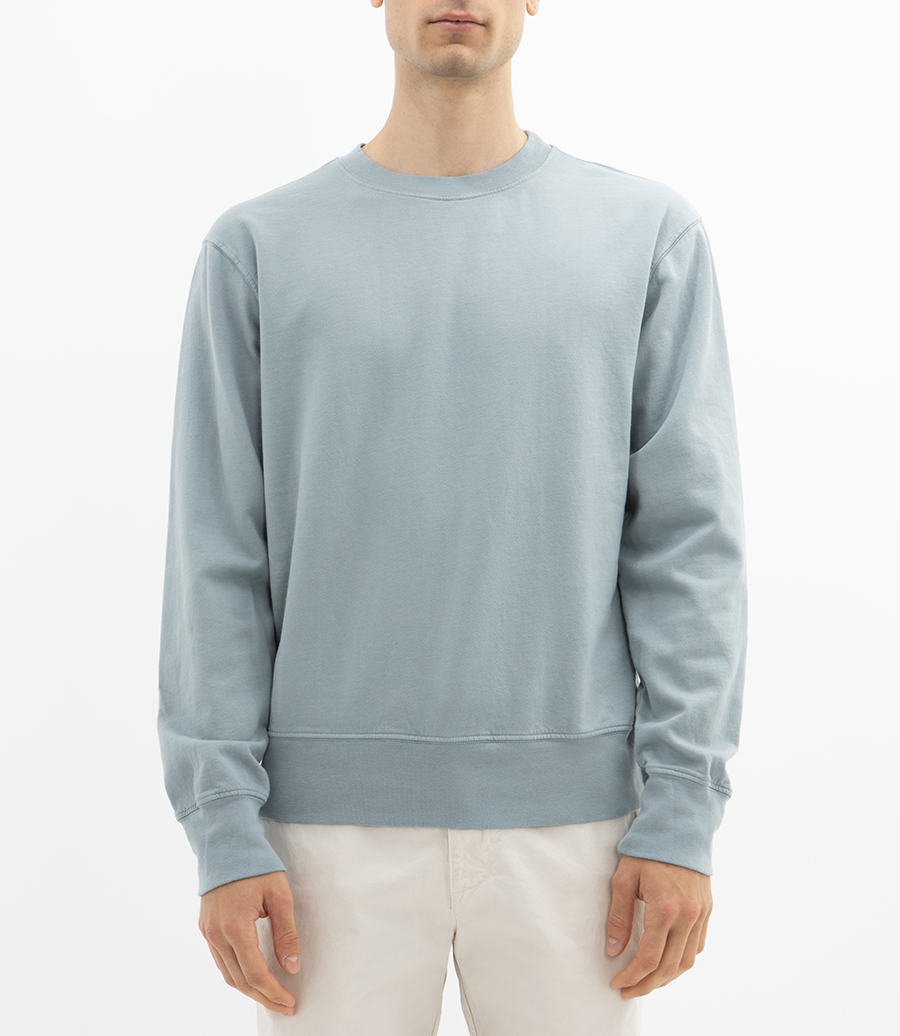 LS SUPIMA FLEECE CREW SWEATSHIRT