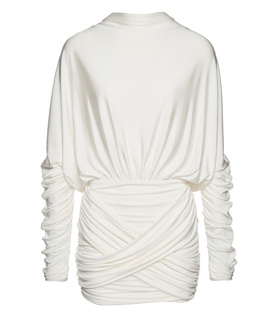 MAGDA BUTRYM - LONG-SLEEVE JERSEY MINI DRESS