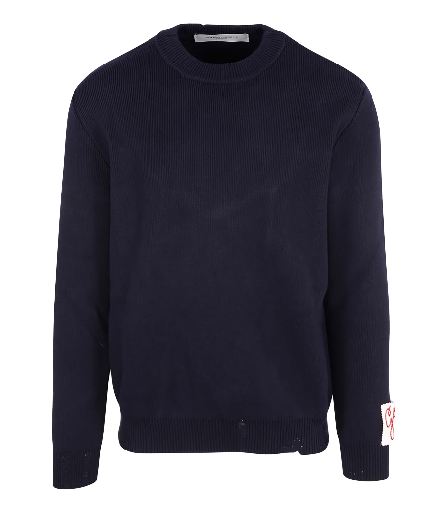 GOLDEN GOOSE  - MENS ROUND-NECK SWEATER