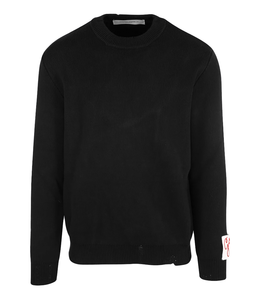 GOLDEN GOOSE  - GOLDEN MS REGULAR KNIT CREW NECK