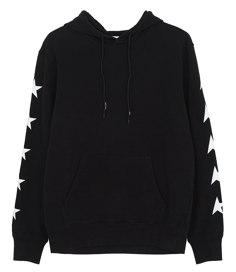 GOLDEN GOOSE  - STAR COLLECTION SWEATSHIRT WITH CONTRASTING WHITE STARS