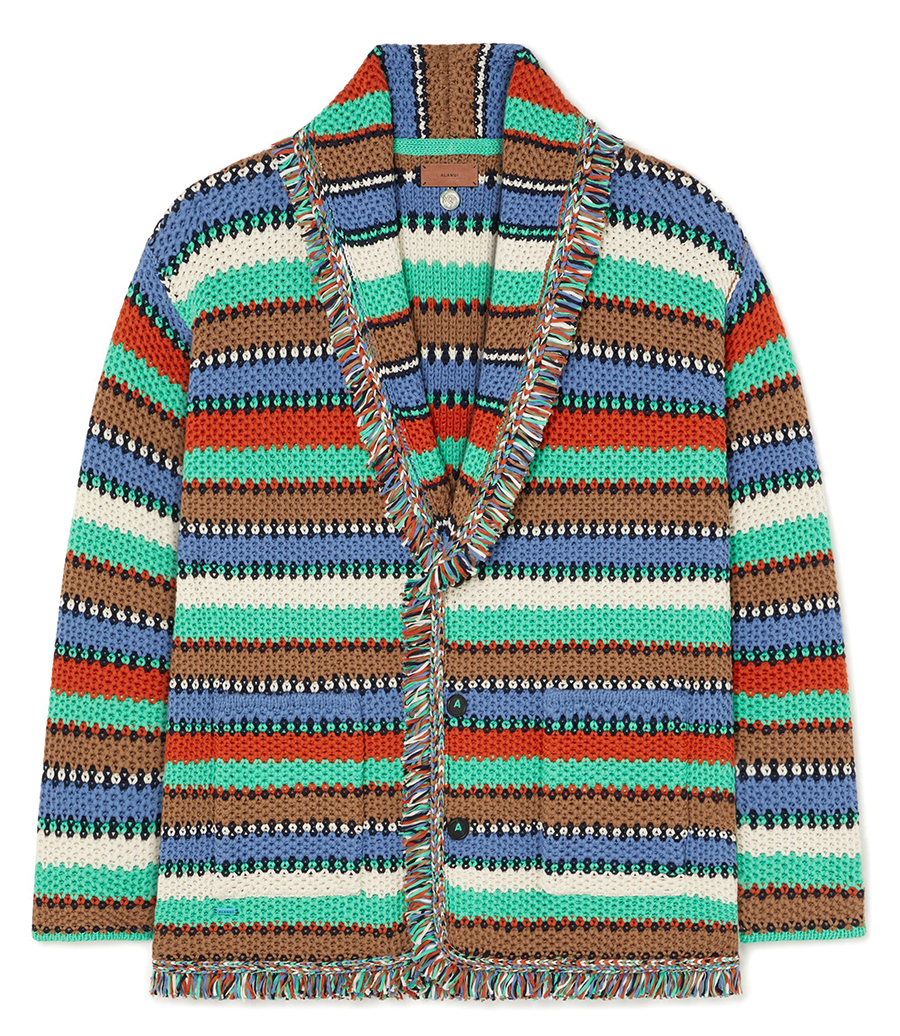 ALANUI - SUNNY STRIPES CARDIGAN