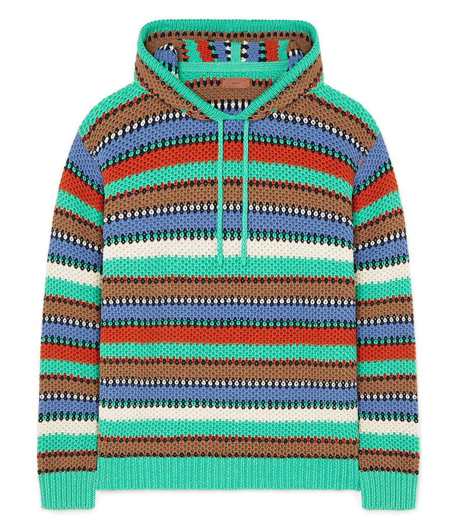 ALANUI - SUNNY STRIPES HOODIE