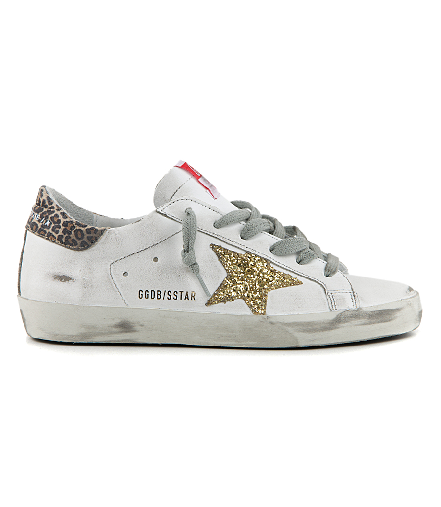 golden goose gold glitter star