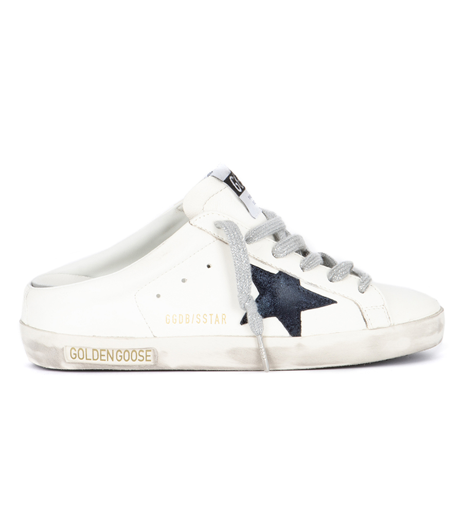 GOLDEN GOOSE  - NAPPA UPPER SUPER-STAR SABOT