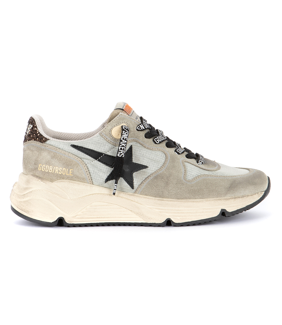 GOLDEN GOOSE  - ICE TAUPE RUNNIG SOLE