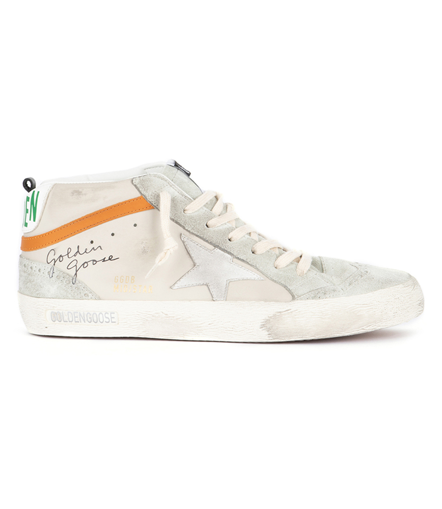 GOLDEN GOOSE  - DIRTY WHITE MID STAR