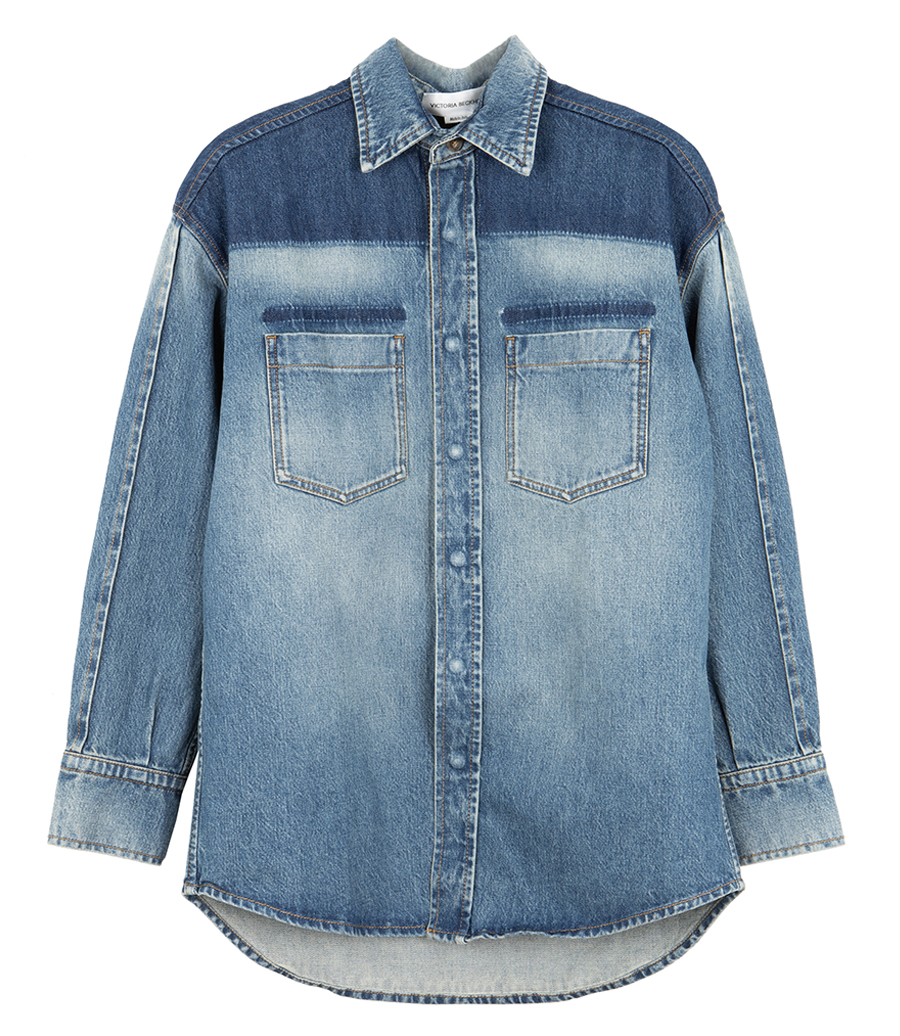 VICTORIA BECKHAM - OVERSIZED DENIM SHIRT